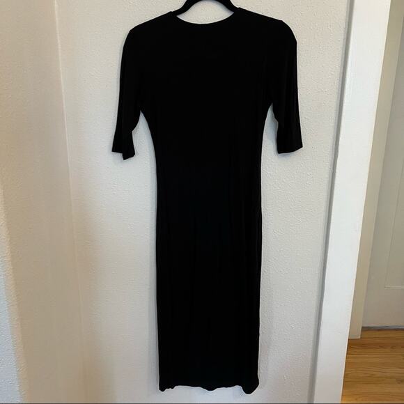 EUC Candalite Lace Up Body Con Dress Sz M - Picture 3 of 3